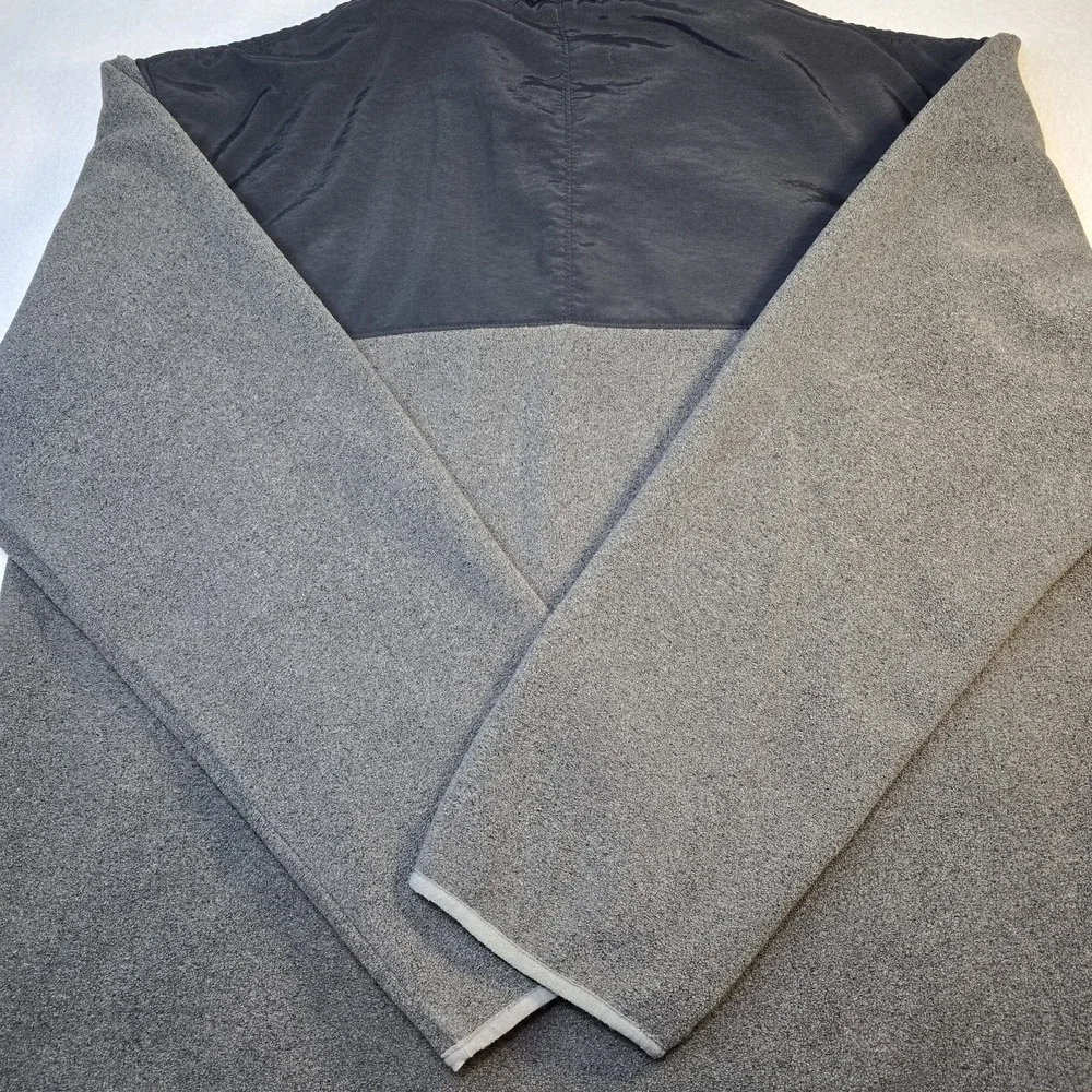 The North Face Denali Fleece Jacket Mens Large Gray Black Full Zip Gorpcore...‎